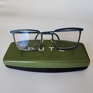 DUTZ DZ798 Col. 46 Teal Blue The Netherlands Eyeglasses Frame Square 50-22 145mm